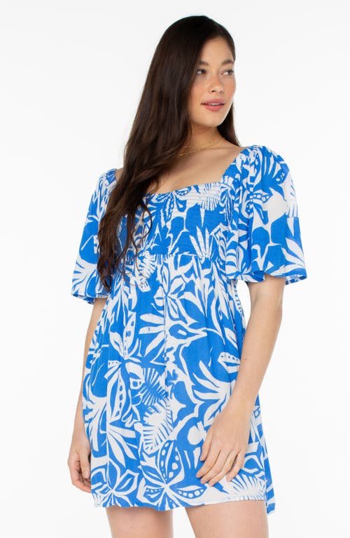 Roxy Golden Dawn Minidress In Playa Amor