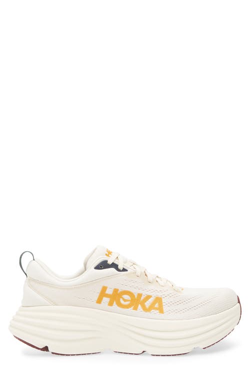 Hoka Bondi 8 Running Shoe In White