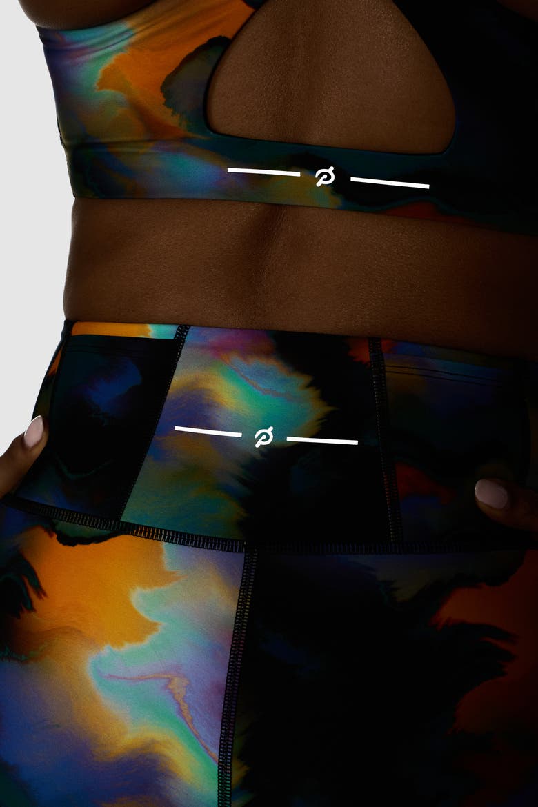 Printed PaceForm 5" Airated Run Short, Alternate, color, Heatmap Print