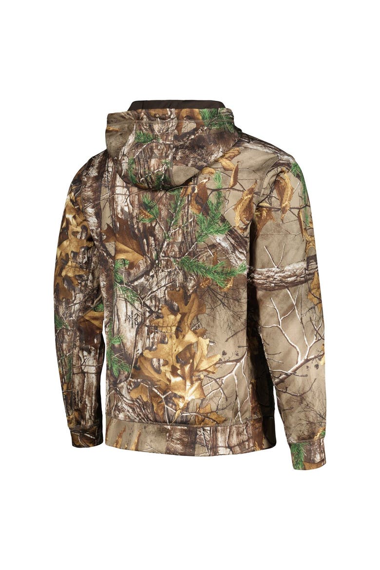 Men's Dunbrooke Realtree Camo/Black Los Angeles Chargers Hunter Softshell Full-Zip Jacket, Alternate, color, Realtree Camo