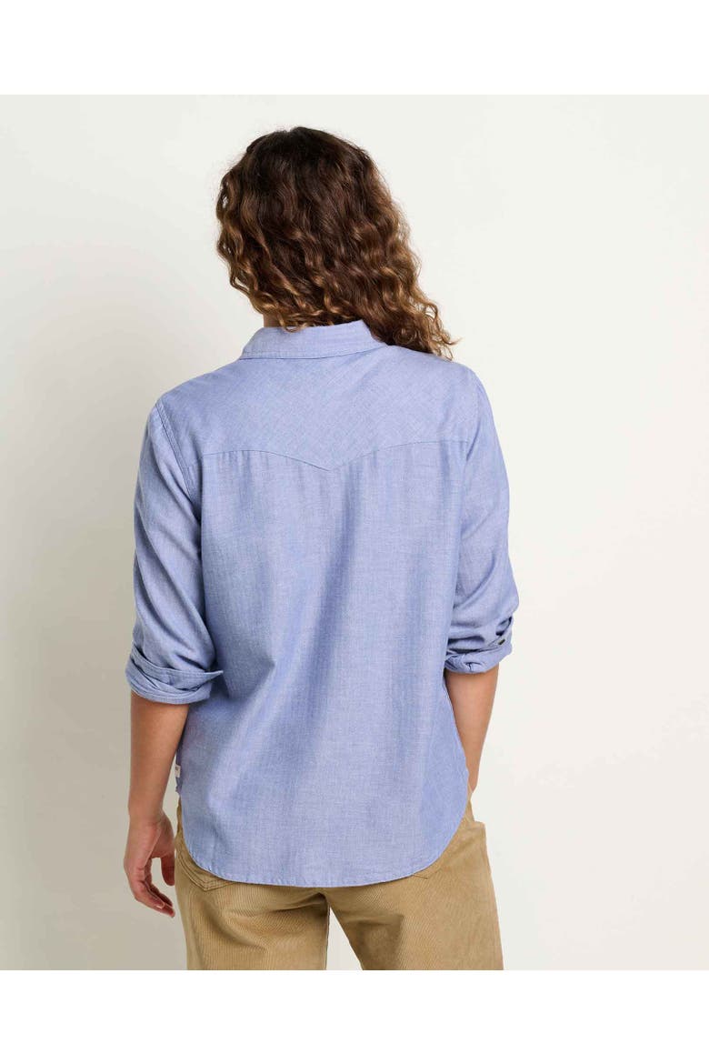 Re-Form Western Long Sleeve Shirt, Alternate, color, Dew Embroidery