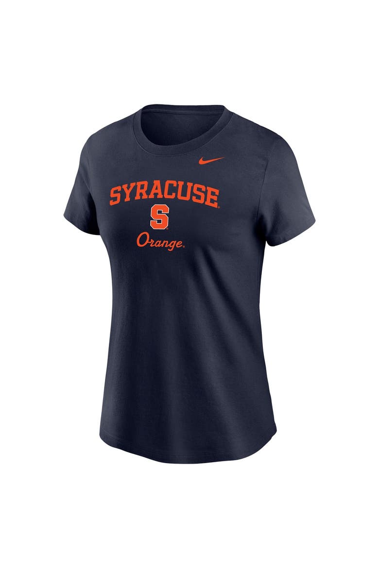 Women's Nike Navy Syracuse Orange Primary T-Shirt, Alternate, color, Navy