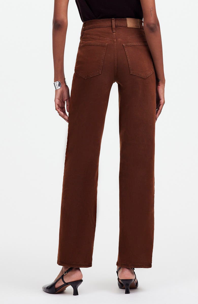 Madewell The Perfect Vintage Wide Leg Jeans: Button Front Edition, Alternate, color, 