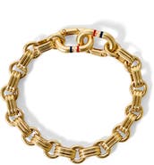 Clare V. Le Story Chain Link Bracelet