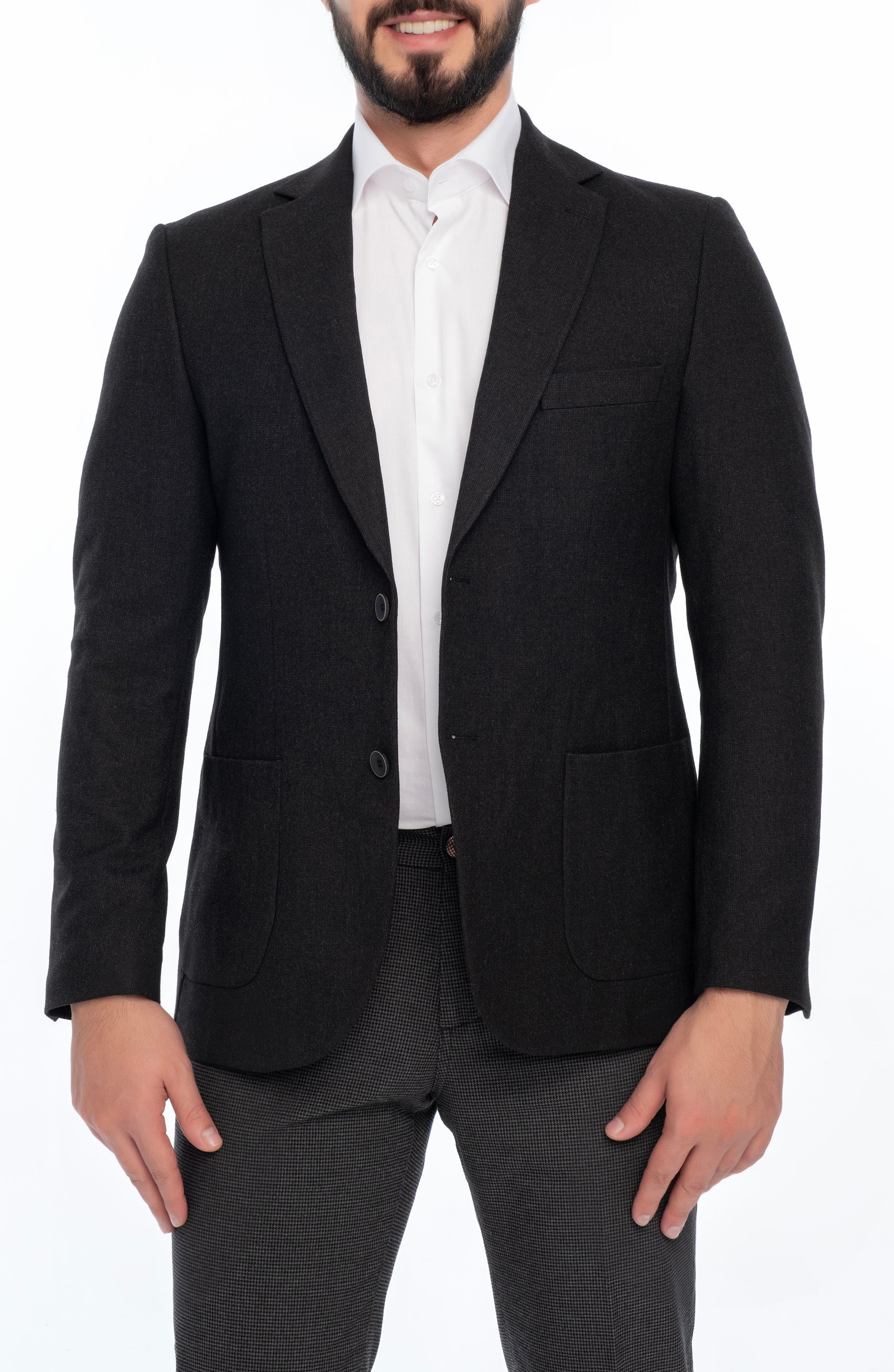 VELLAPAIS Solid Sport Coat