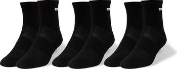 3-Pack Blackout Whiteout Ankle Socks