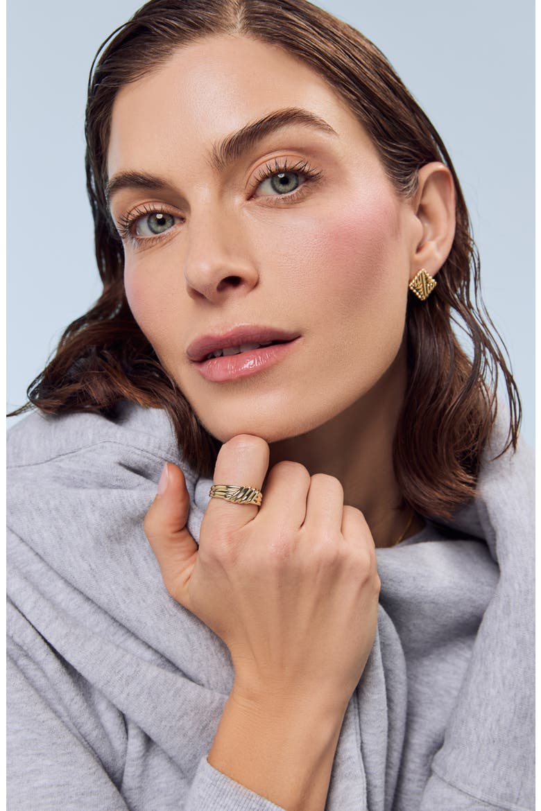 Gold Band Ring - Lydia, Alternate, color, Gold