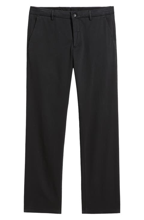 Stretch Cotton Blend Twill Chinos