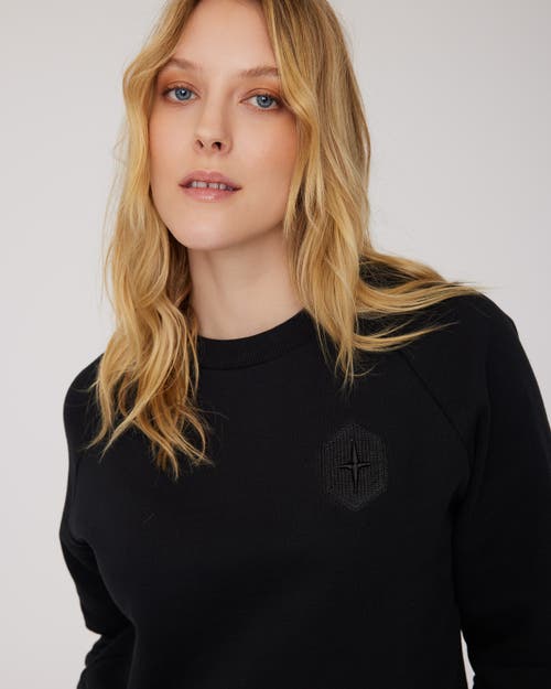 Quartz Co. Jessie | Crewneck Sweatshirt In Black