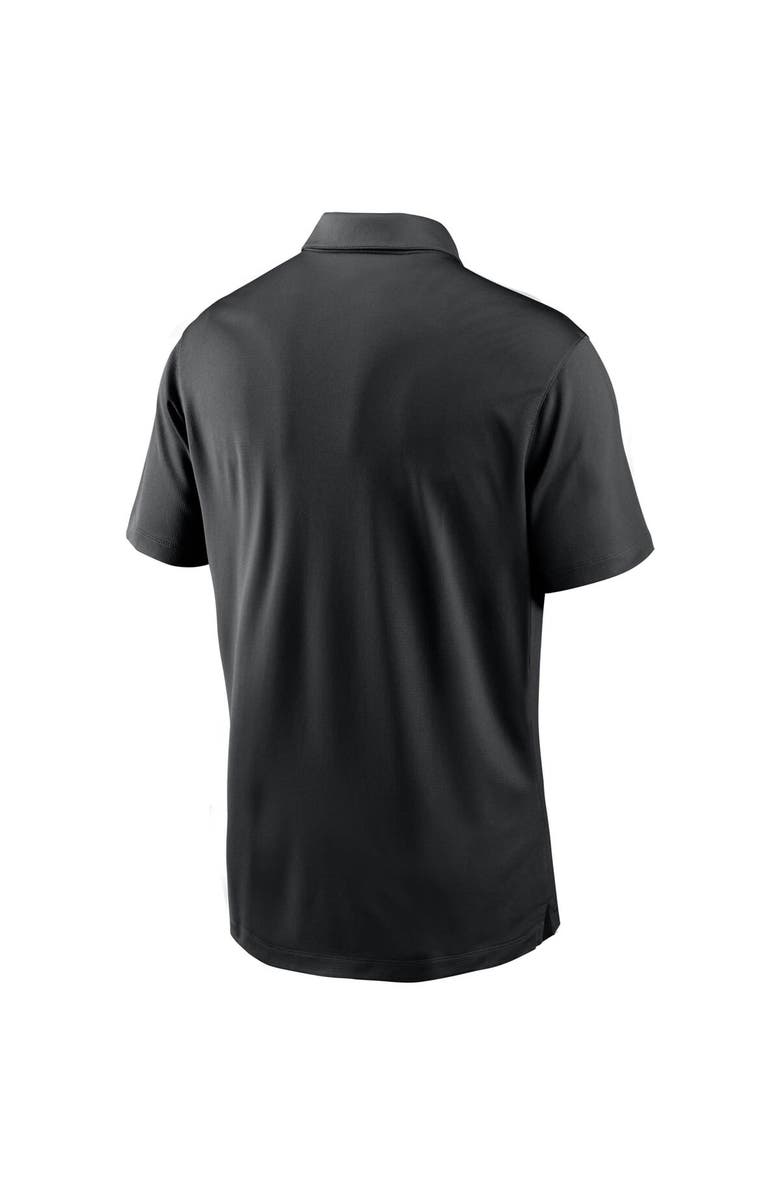 Nike Men's Nike Black Pittsburgh Pirates Cooperstown Collection Logo Franchise Performance Polo, Alternate, color, Black