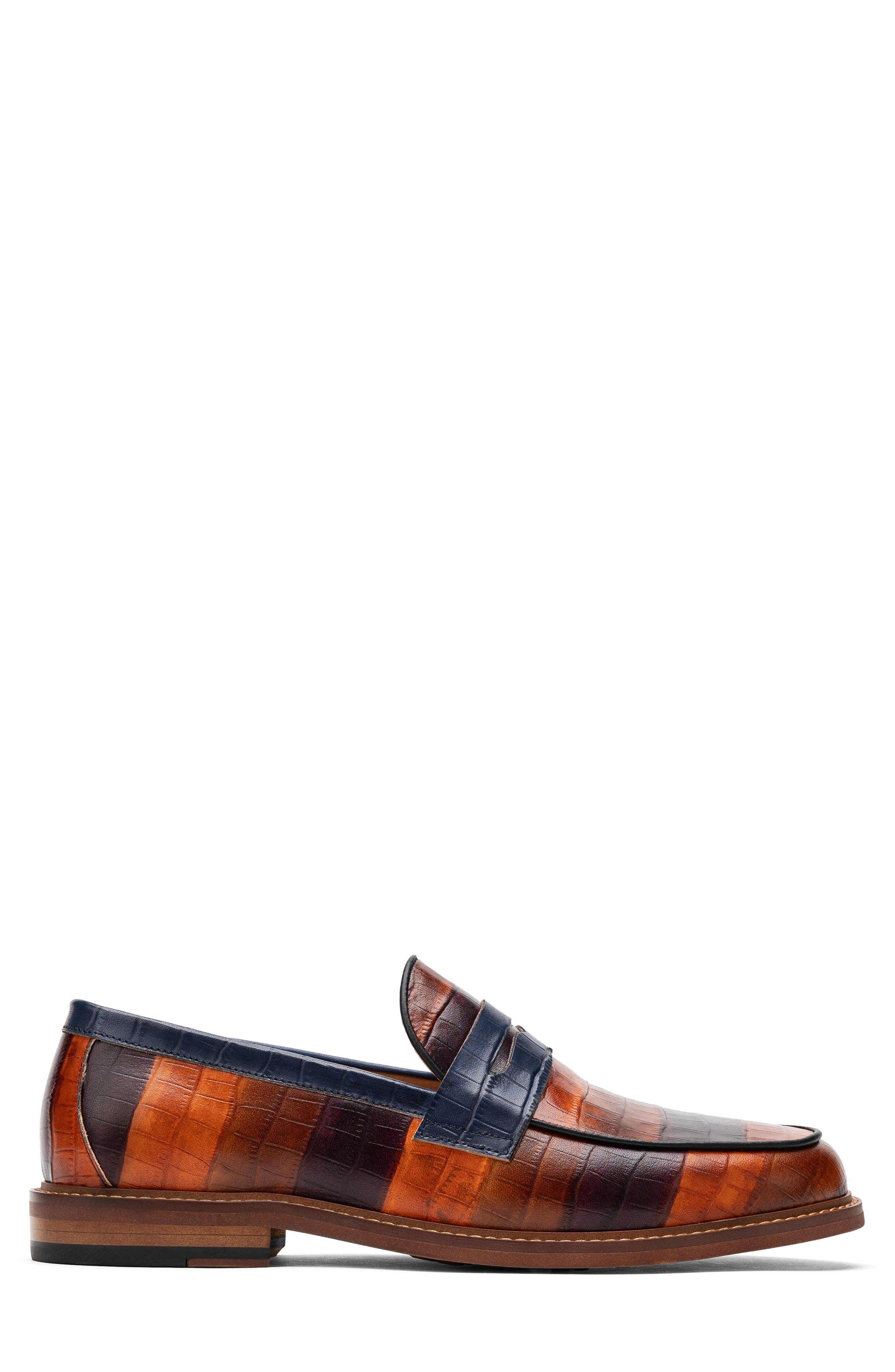 MARC NOLAN Calum Badlands Penny Loafer, Alternate, color, Badlands