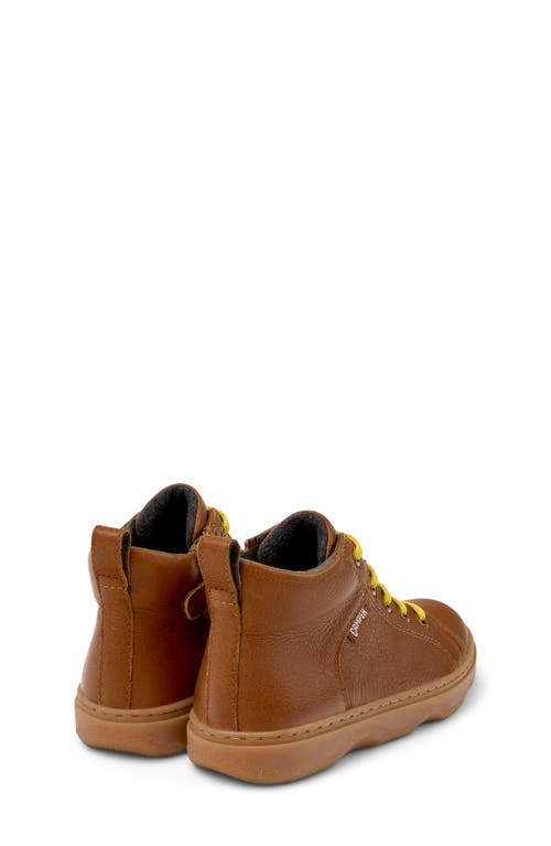 Camper Kids' Kiddo Lace-up Boot In Brown