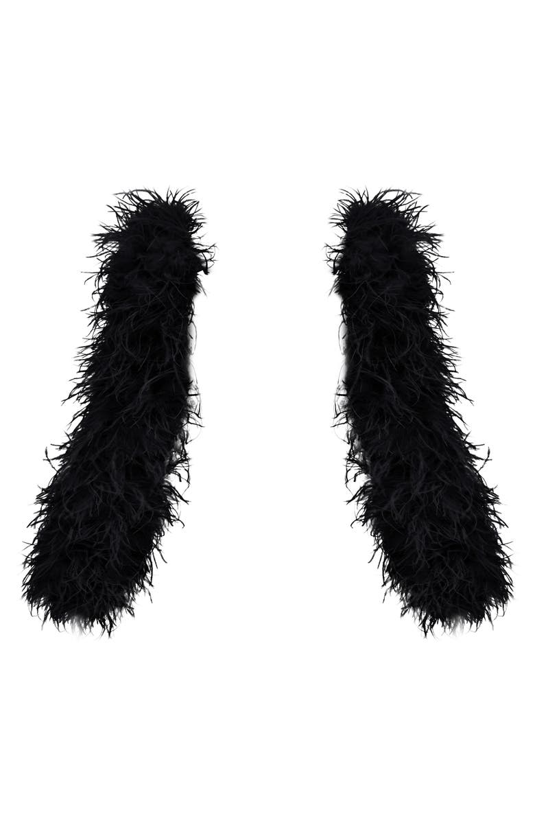 HOUSE OF CB Ash Feather Jacket, Alternate, color, 