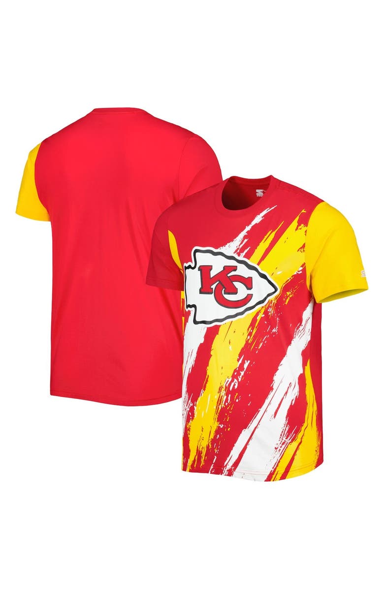 STARTER Men's Starter Red Kansas City Chiefs Extreme Defender T-Shirt, Alternate, color, 