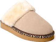 Minnetonka Cerise Faux Fur Scuff Slipper