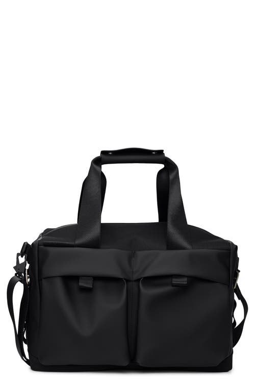 Rains Otaru Weekend Bag Small W3 Travel Bag In Black