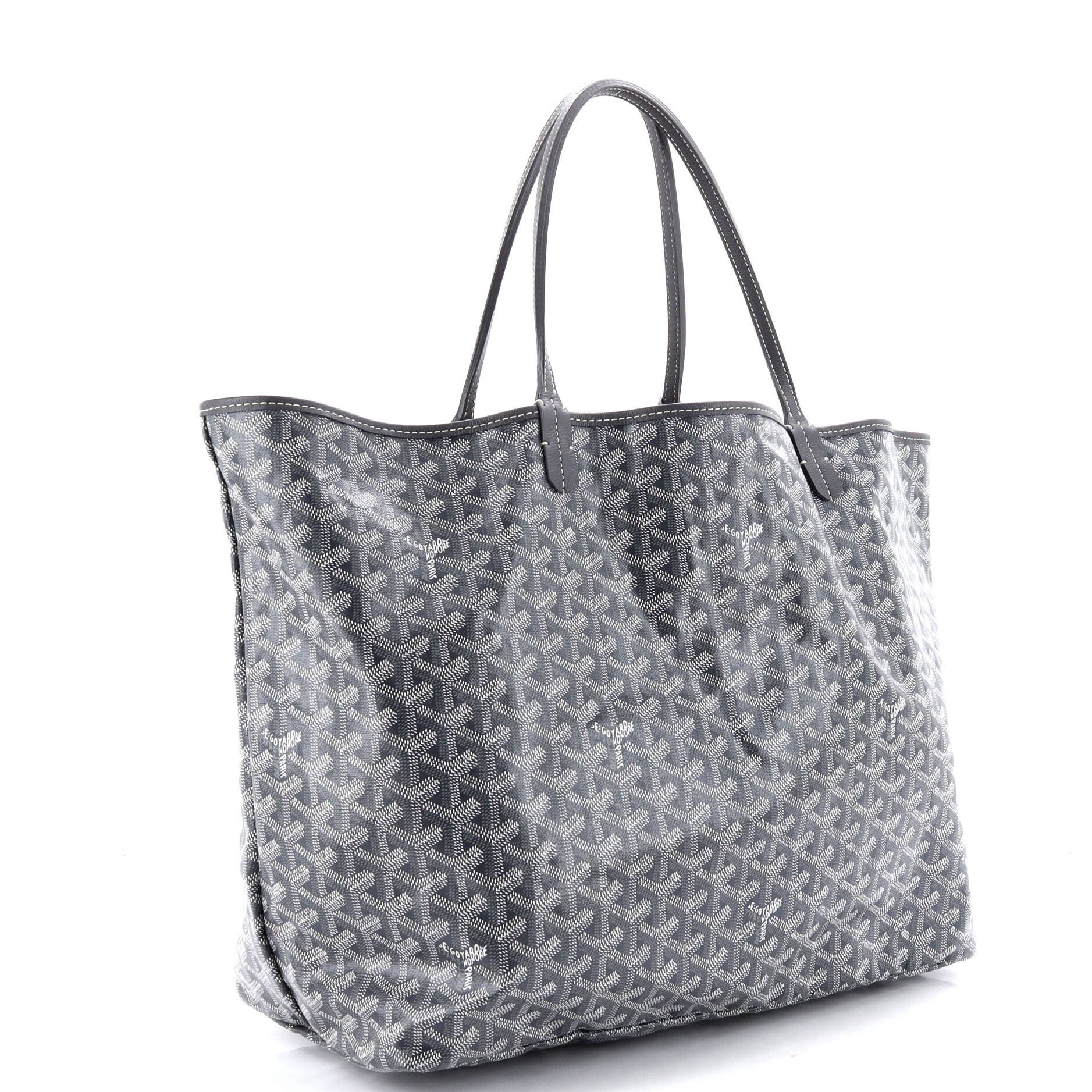 Pre-Owned Goyard Saint Louis Tote Coated Canvas GM, Alternate, color, 