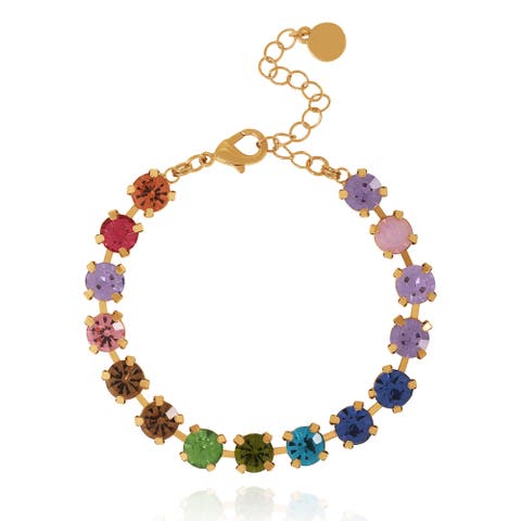 Rainbow Crystal Bracelet