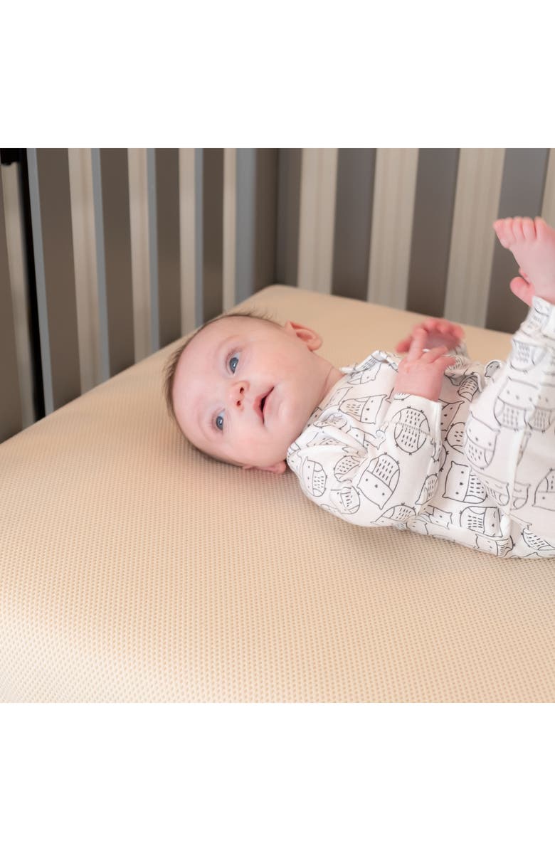 Naturepedic Organic Breathable 2-Stage Crib Mattress, Alternate, color, Natural
