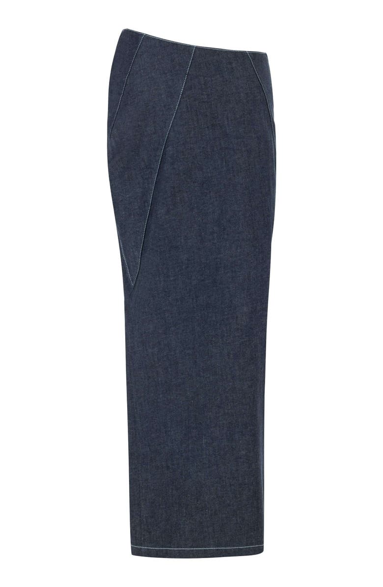 Jendue Vonk Asymmetric Skirt, Alternate, color, Vista Blue