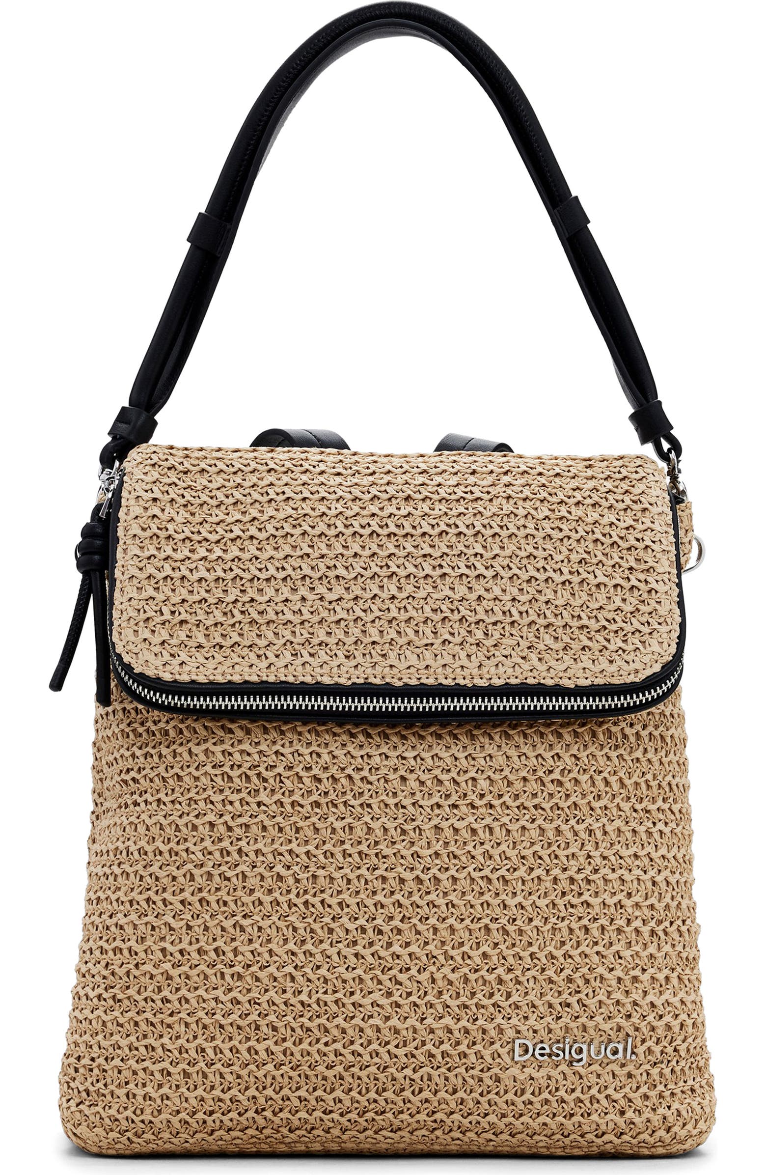 Desigual Mini Straw Backpack | Nordstrom