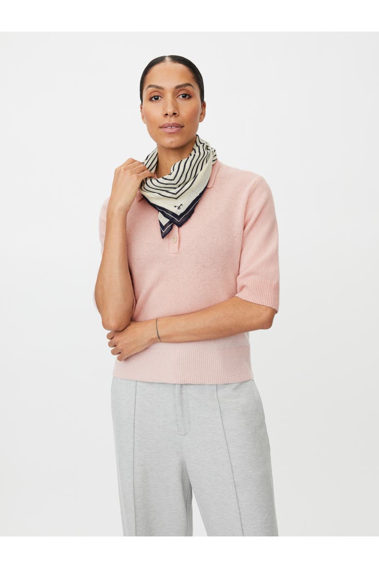 MaAlissea Lightweight Square Neck Scarf, Alternate, color, Navy Blazer