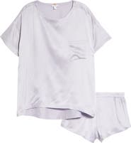 Lunya Washable Silk Tee Short Pajamas