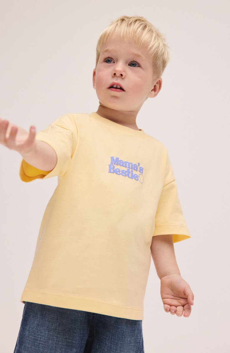 NEXT Kids' Mama's Bestie Graphic T-Shirt, Alternate, color, Yellow