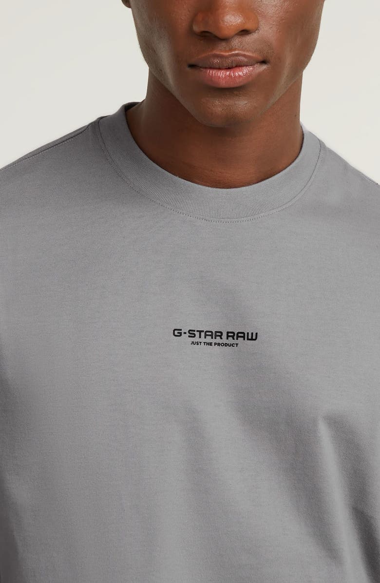 G-STAR Center Chest Logo Organic Cotton Graphic T-Shirt, Alternate, color, 