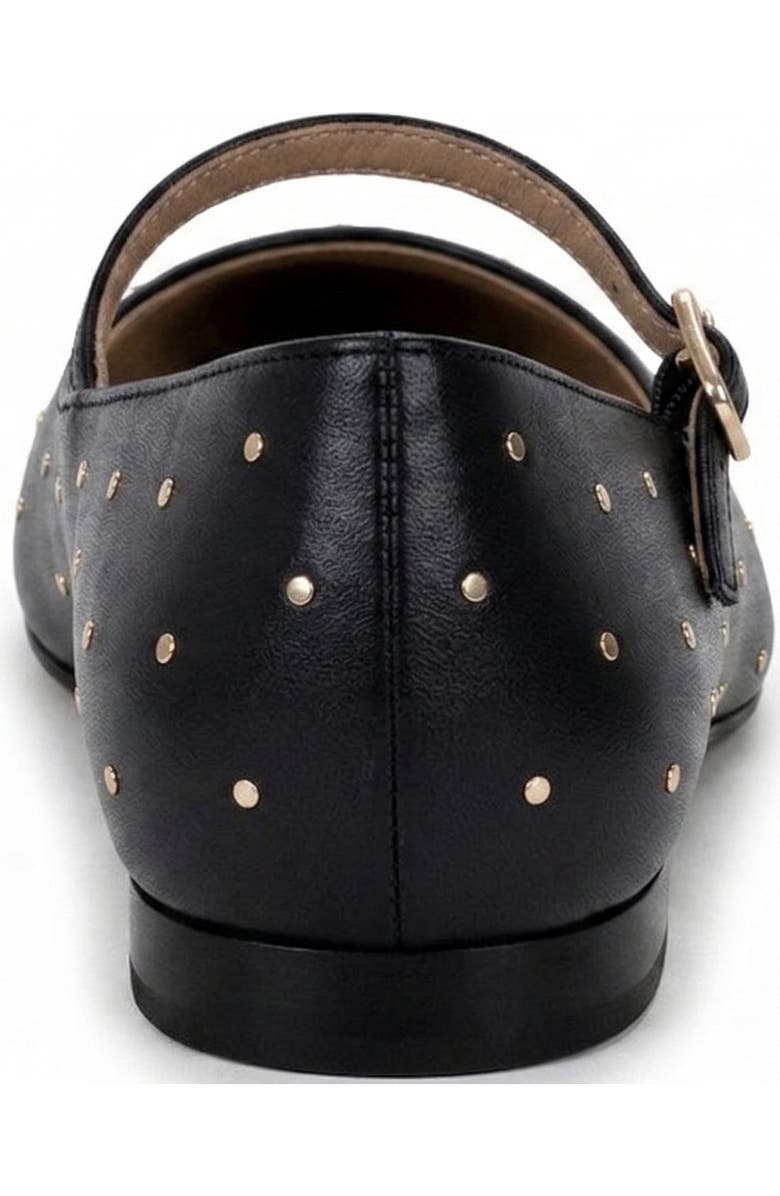 Menina Step Clara Flat Sandal, Alternate, color, Black