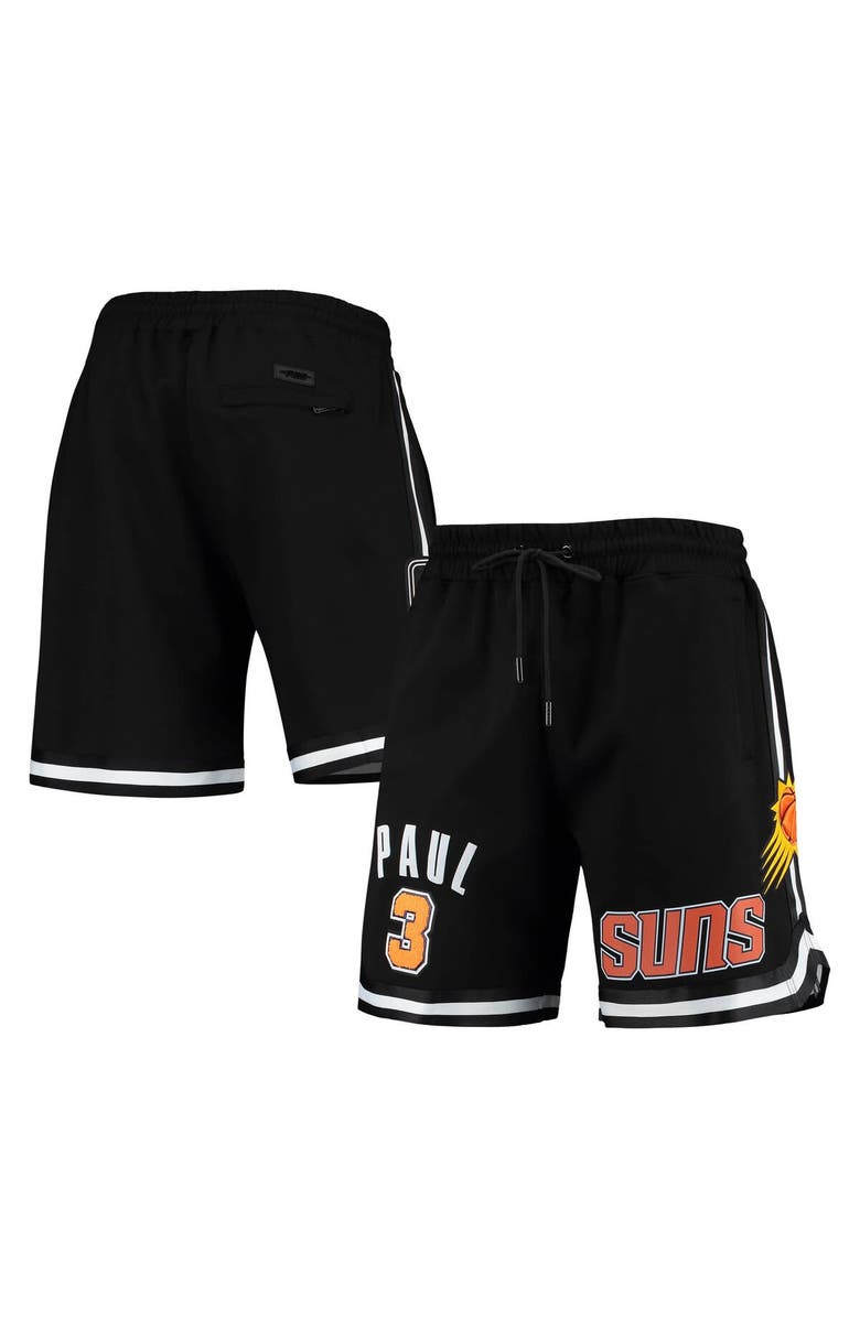PRO STANDARD Men's Pro Standard Chris Paul Black Phoenix Suns Player Replica Shorts, Main, color, 