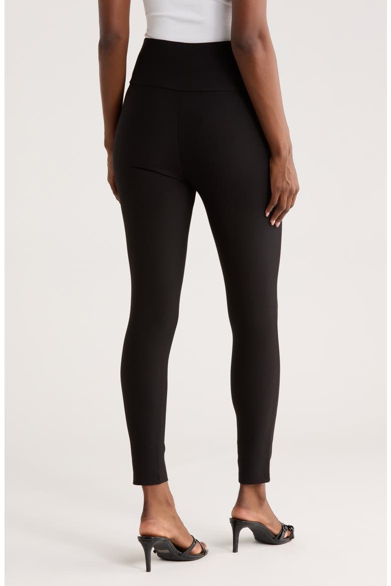 High Waist Leggings, Alternate, color, BLACK