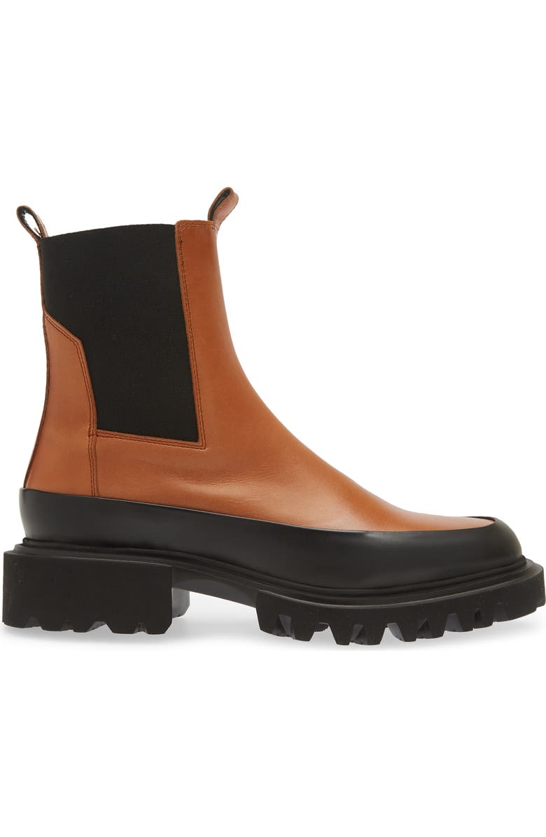 AllSaints Harlee Lug Sole Chelsea Boot, Alternate, color,