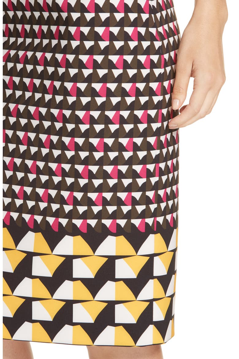 Vareika Anthracite Mélange Pencil Skirt, Alternate, color, MATCHED GRAPHICS