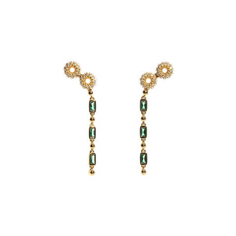 Flower Drop Earrings