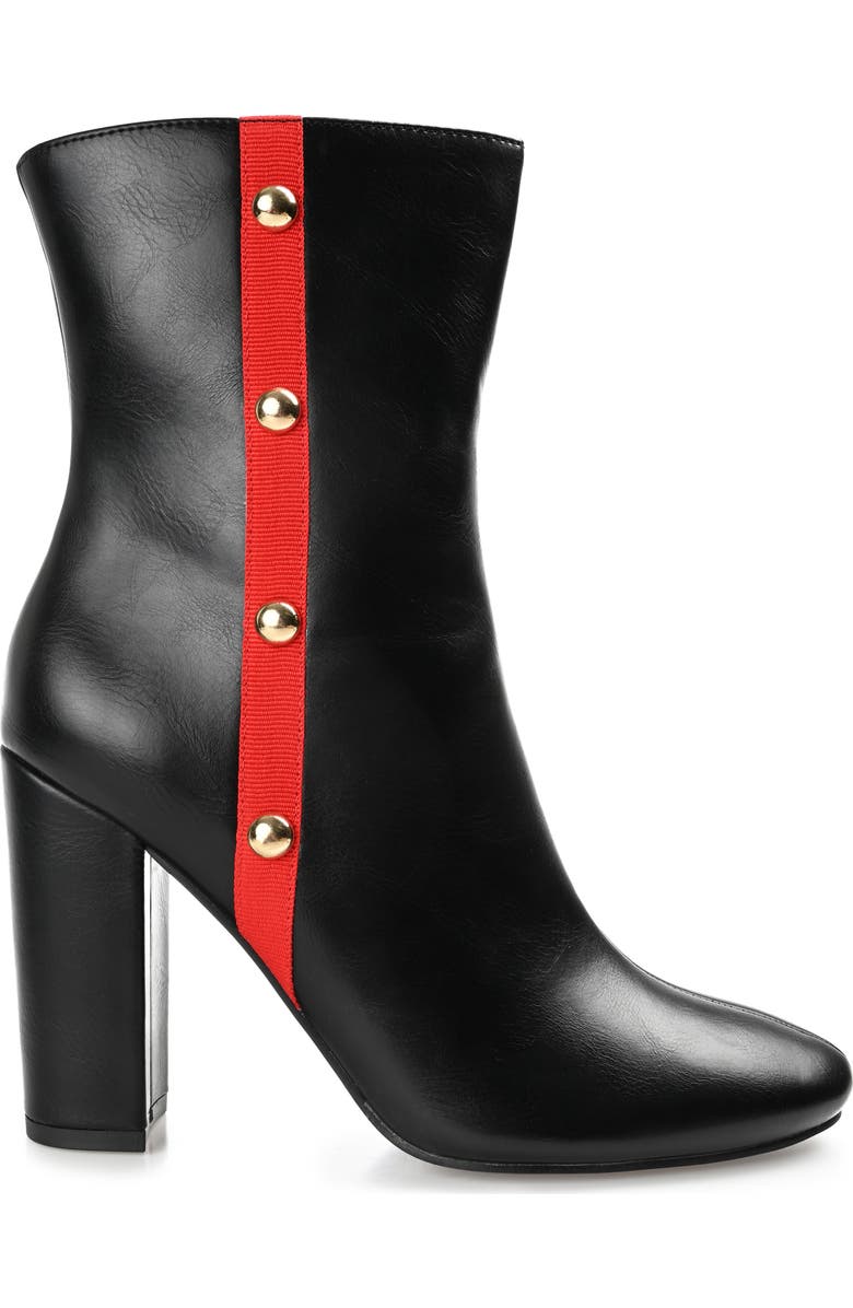 Journee Collection Gaibriel Studded Trim Boot, Alternate, color,