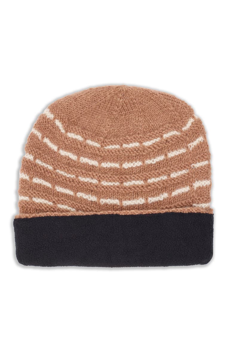 Feelgoodz Women's Artisan Hand-Knit Telluride Slouchy Cap, Alternate, color, Beige/Khaki