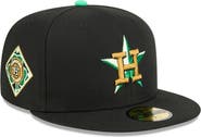 New Era Men's New Era  Black Houston Astros 2026 St. Patrick's Day 59FIFTY Fitted Hat