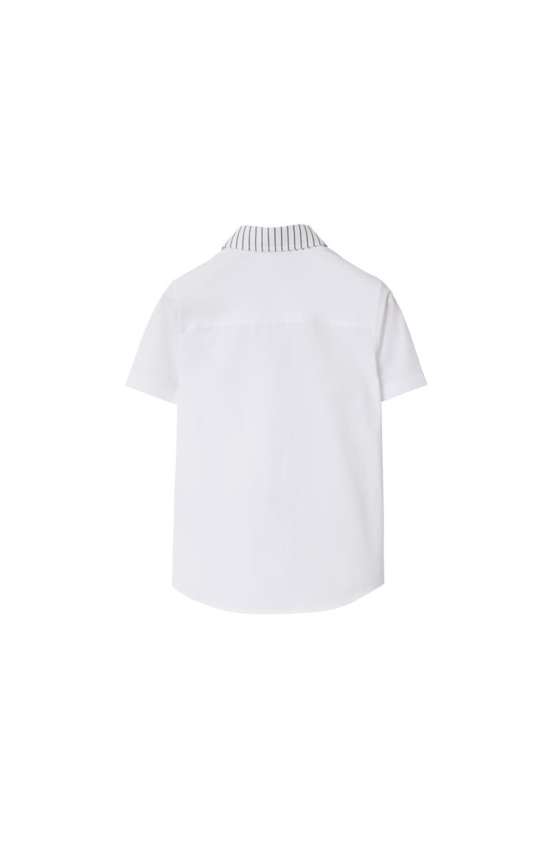 Burberry Thomas Bear Striped Cotton Shirt, Alternate, color, 