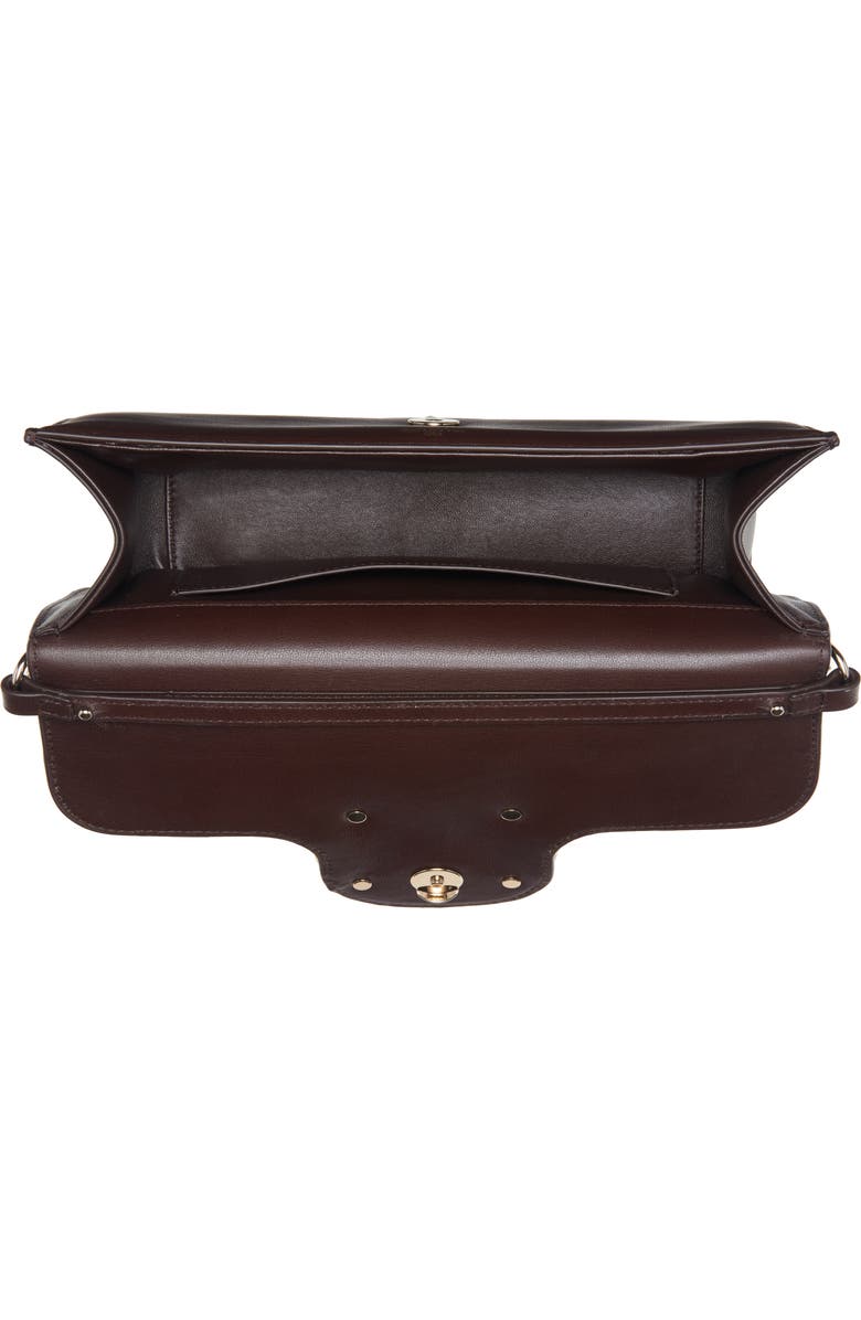 Valentino Garavani Locò Leather Shoulder Bag, Alternate, color,