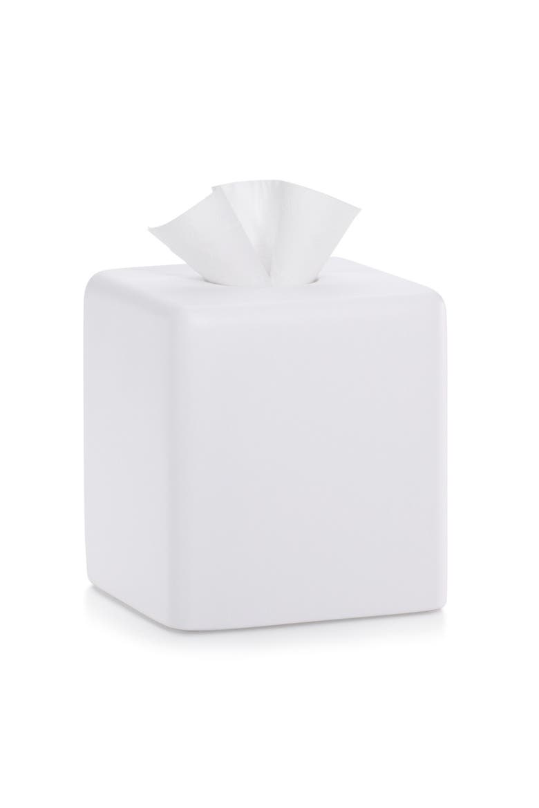 Domus White Matte Tissue Cover, Main, color, WHITE