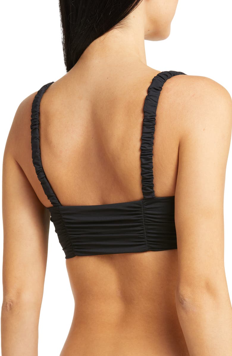 LSPACE Joanna Ruched Bikini Top, Alternate, color, 