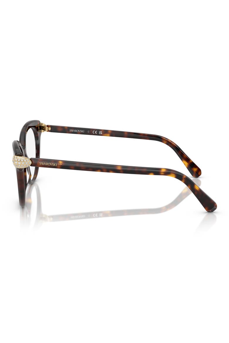 53mm Phantos Optical Glasses, Alternate, color, HAVANA/ DEMO LENS