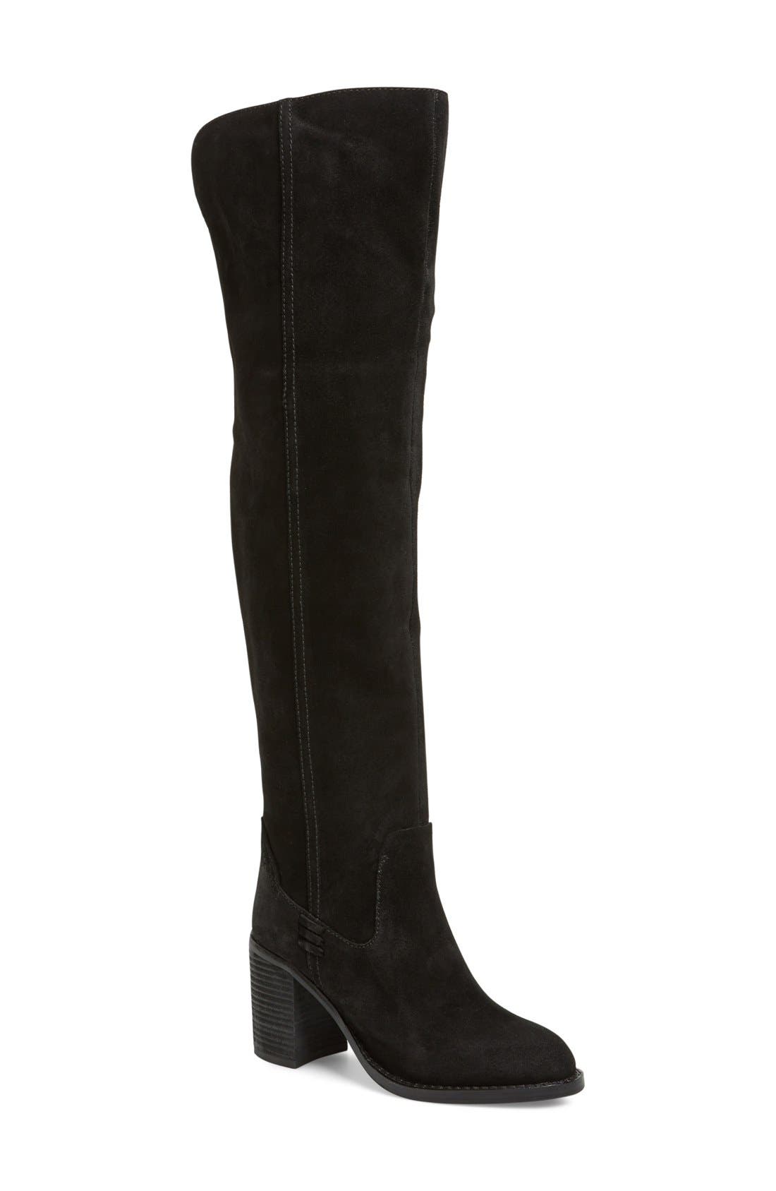 Jeffrey Campbell 'Raylan' Over the Knee Boot, Main, color, 