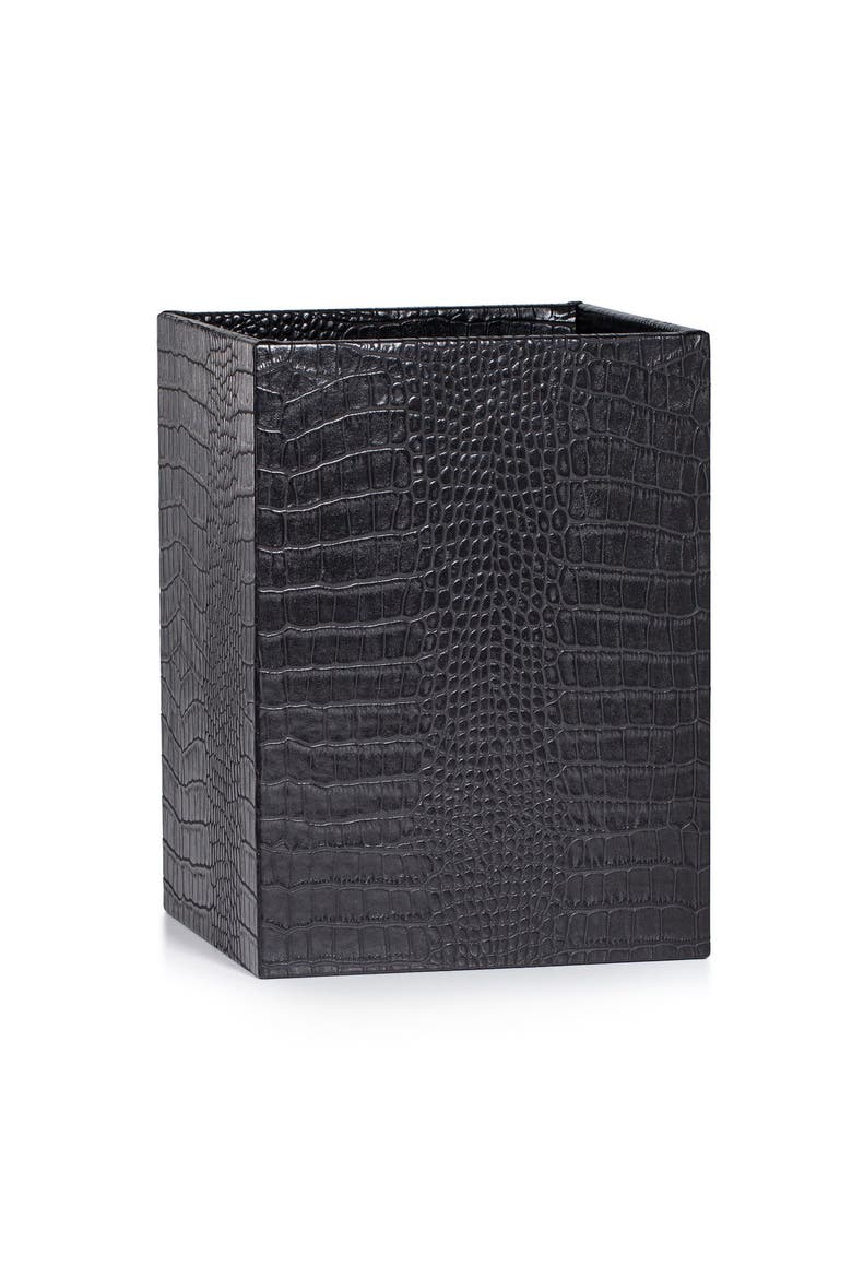 Gator Black Waste Basket, Main, color, BLACK