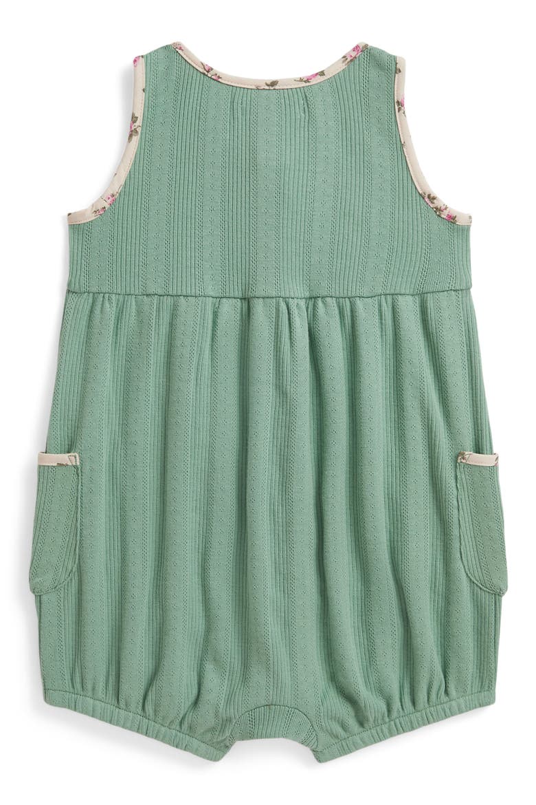 Cotton Pointelle Shortall, Alternate, color, FADED MINT
