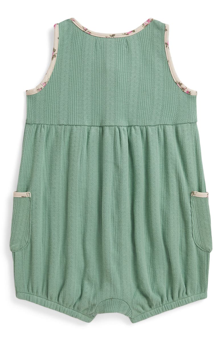 Ralph Lauren Cotton Pointelle Shortall, Alternate, color, Faded Mint