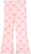 Sweet Wink Bow Trellis Flare Legging