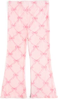 Sweet Wink Bow Trellis Flare Legging