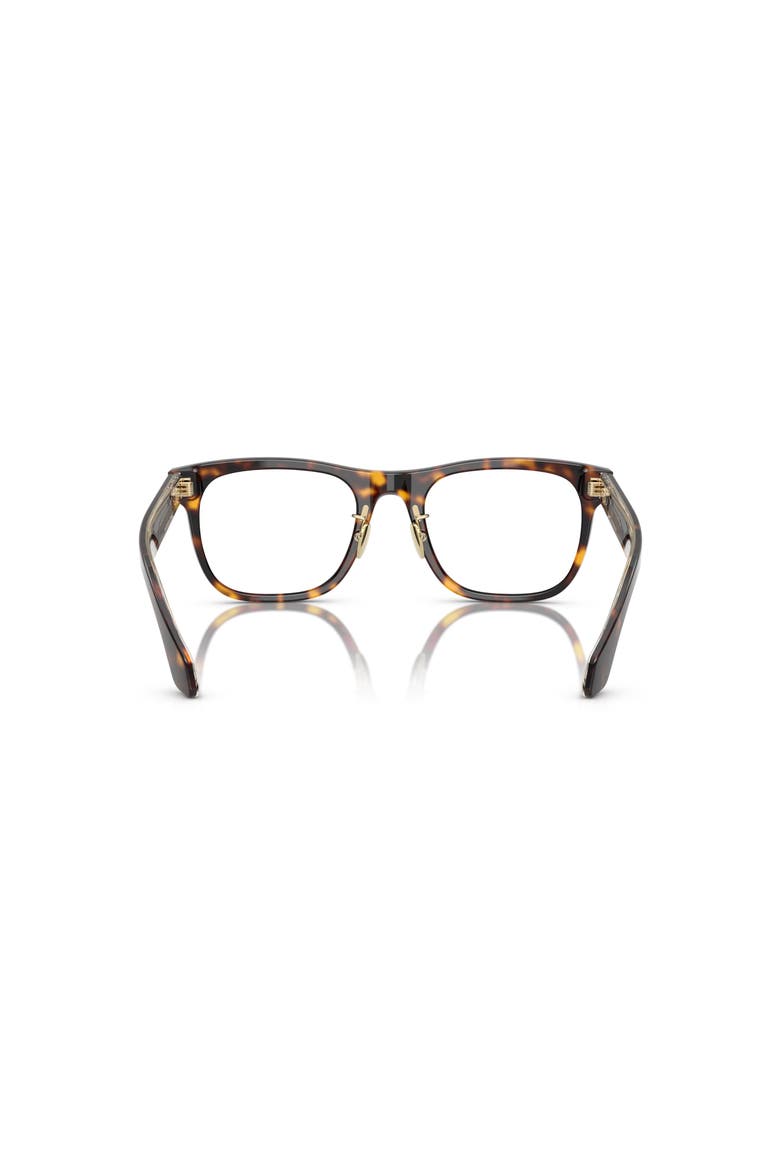 53mm Square optical glasses, Alternate, color, Tortoise